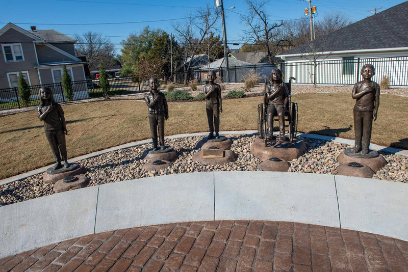 Diversity Statues In Independence Kansas