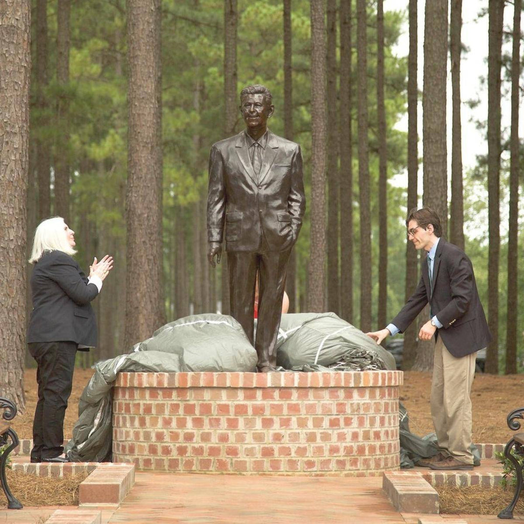 Custom Bronze Statue of David Levinson | Randolph Rose Collection