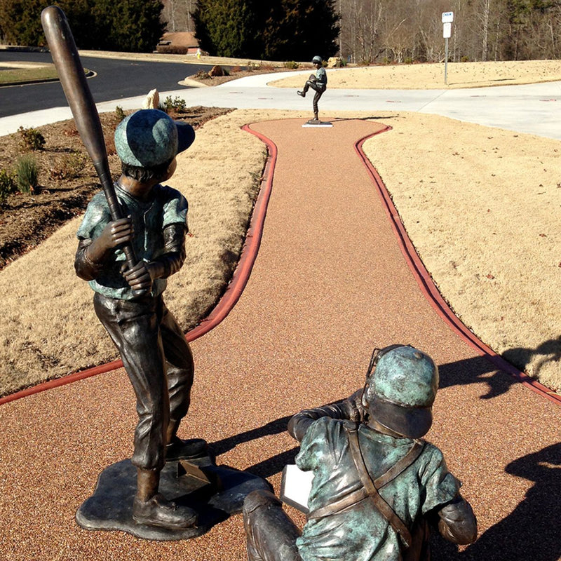 The Windup, Baseball Statue