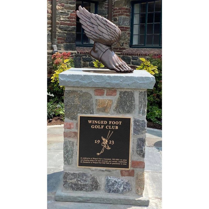 Winged Foot Statue