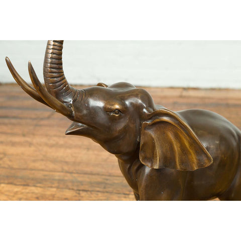 Tabletop Elephant Sculpture