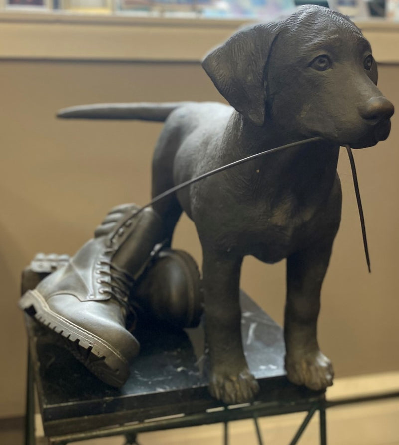Naughty Puppy-Custom Bronze Statues & Fountains for Sale-Randolph Rose Collection