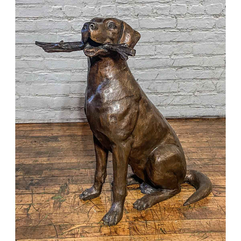 Bailey Plays Fetch-Custom Bronze Statues & Fountains for Sale-Randolph Rose Collection