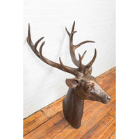 Deer Stag Head Bust
