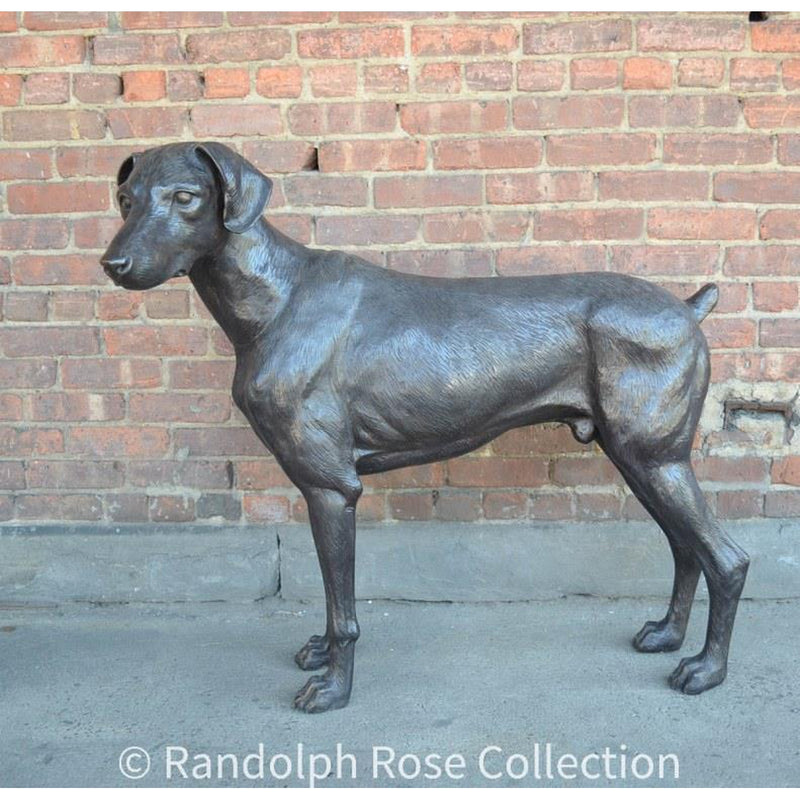 Doberman Pinscher Statue-Custom Bronze Statues & Fountains for Sale-Randolph Rose Collection
