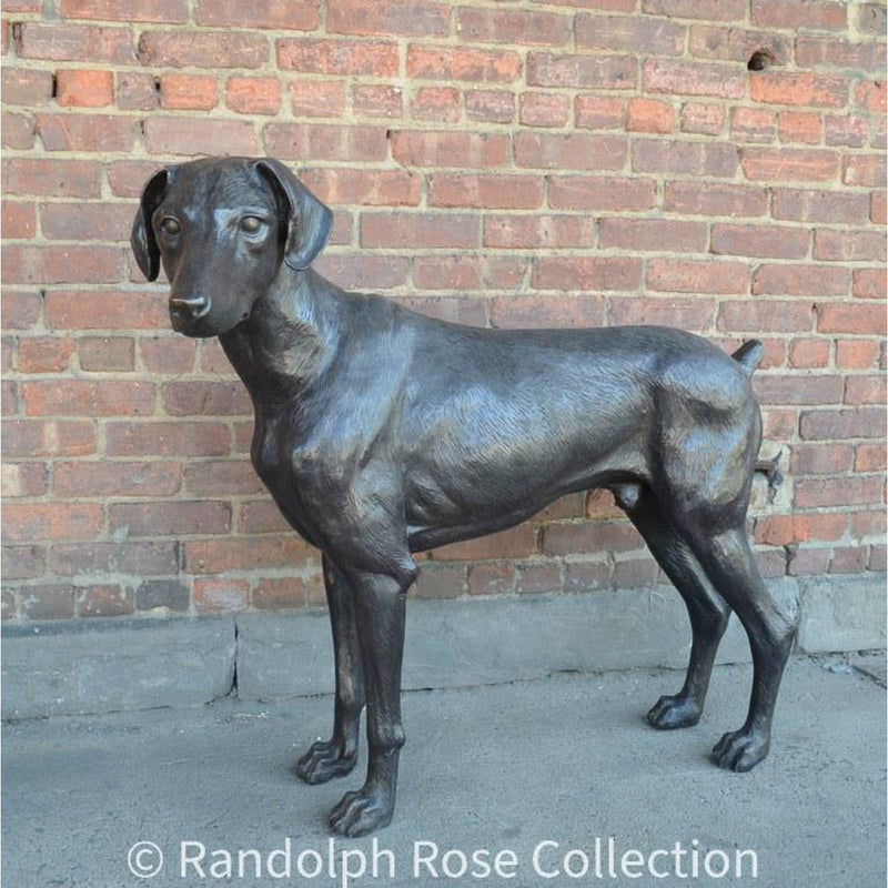 Doberman Pinscher Statue-Custom Bronze Statues & Fountains for Sale-Randolph Rose Collection