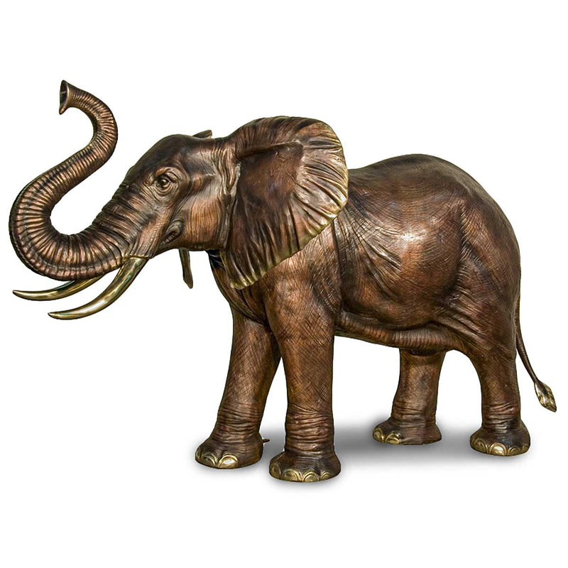 Elephant Trunk Up-Custom Bronze Statues & Fountains for Sale-Randolph Rose Collection