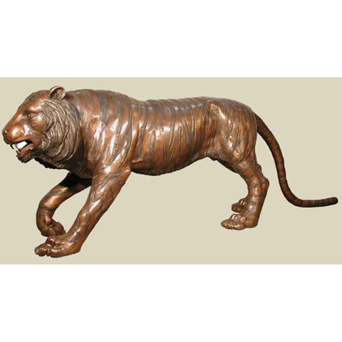 Huge Prowling Tiger Statue