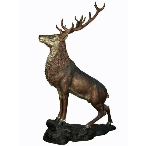 Bronze Deer Statue