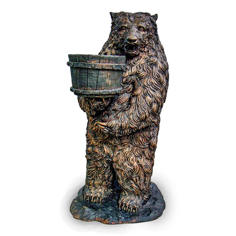Standing Bear with Bucket