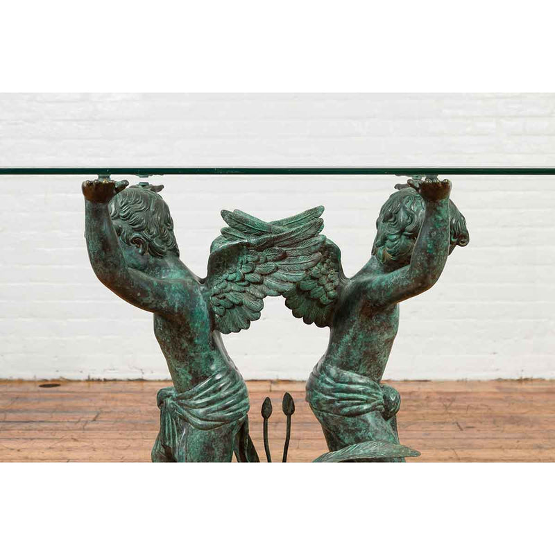Cupids Table Base-Custom Bronze Statues & Fountains for Sale-Randolph Rose Collection
