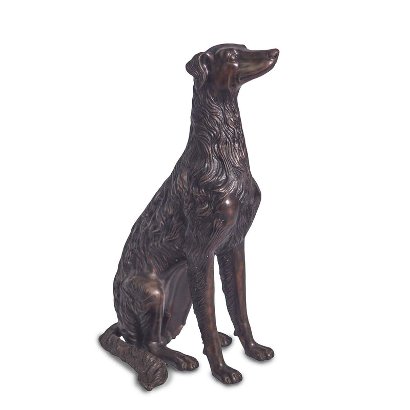 Russian Wolfhound-Custom Bronze Statues & Fountains for Sale-Randolph Rose Collection