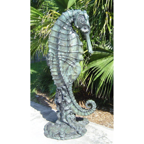 Large Seahorse Sculpture