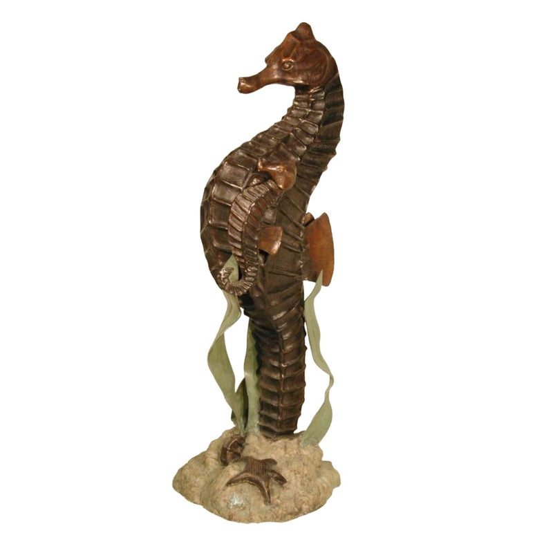 Sea Horse- Small-Custom Bronze Statues & Fountains for Sale-Randolph Rose Collection