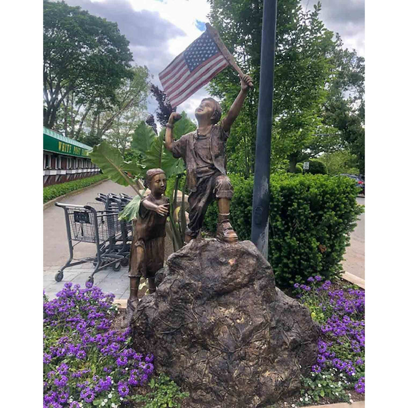 I Love My Country-Custom Bronze Statues & Fountains for Sale-Randolph Rose Collection