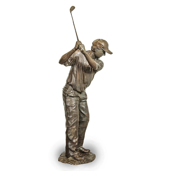 Winning Swing, Bronze Golf Statue | Randolph Rose Collection