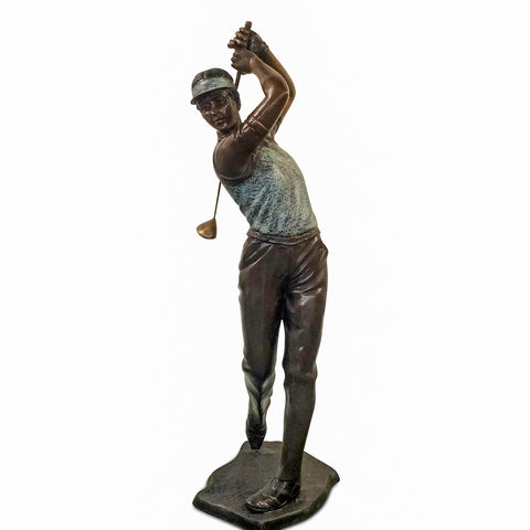 Straight Down the Fairway, Golf Statue