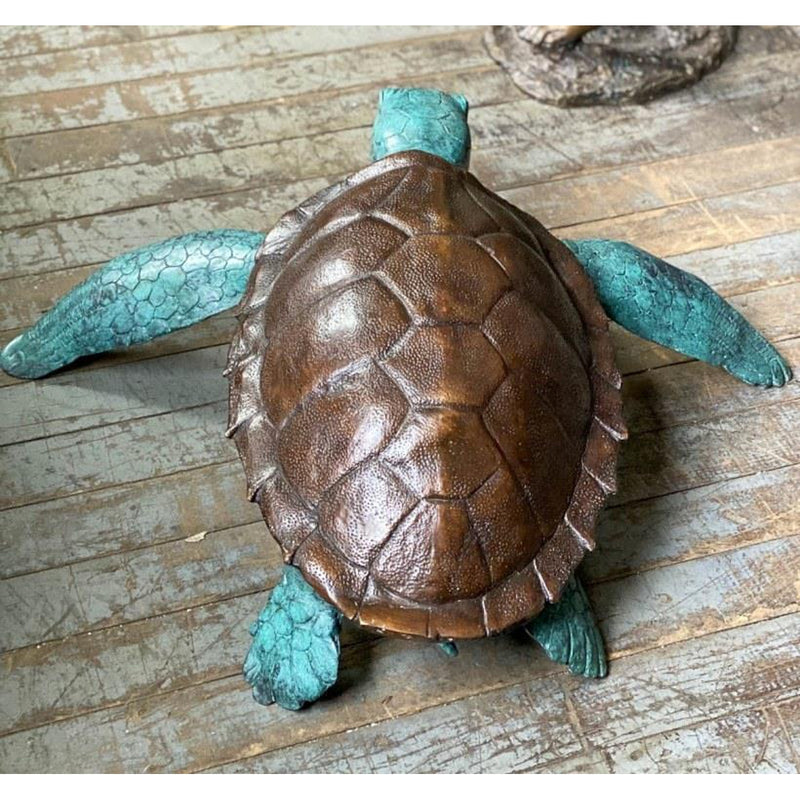 Bronze Sea Turtle-Custom Bronze Statues & Fountains for Sale-Randolph Rose Collection