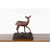 Tabletop Bronze Deer