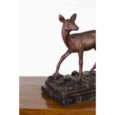 Tabletop Bronze Deer