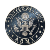 Bronze Military Plaque of the United States Army Seal