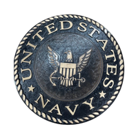 Bronze Military Plaque of the United States Navy Seal