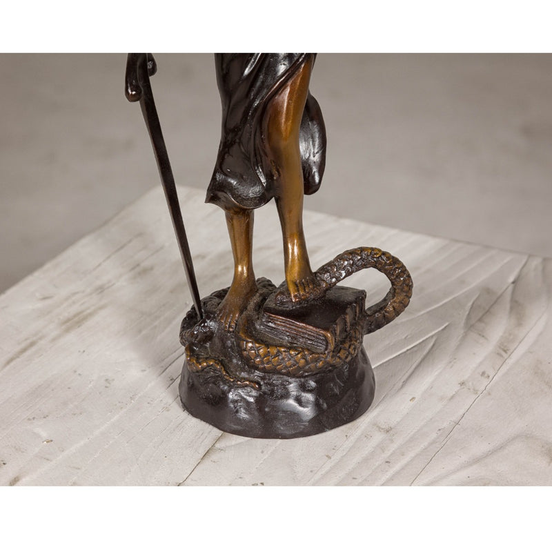 Bronze Lady Justice Statue