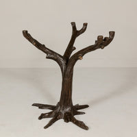 Bronze Tree Table Brown Patina