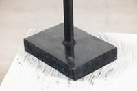 Bronze Renaissance-Inspired David Head Sculpture on Black Marble Base