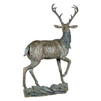 Large Bronze Stag Statue