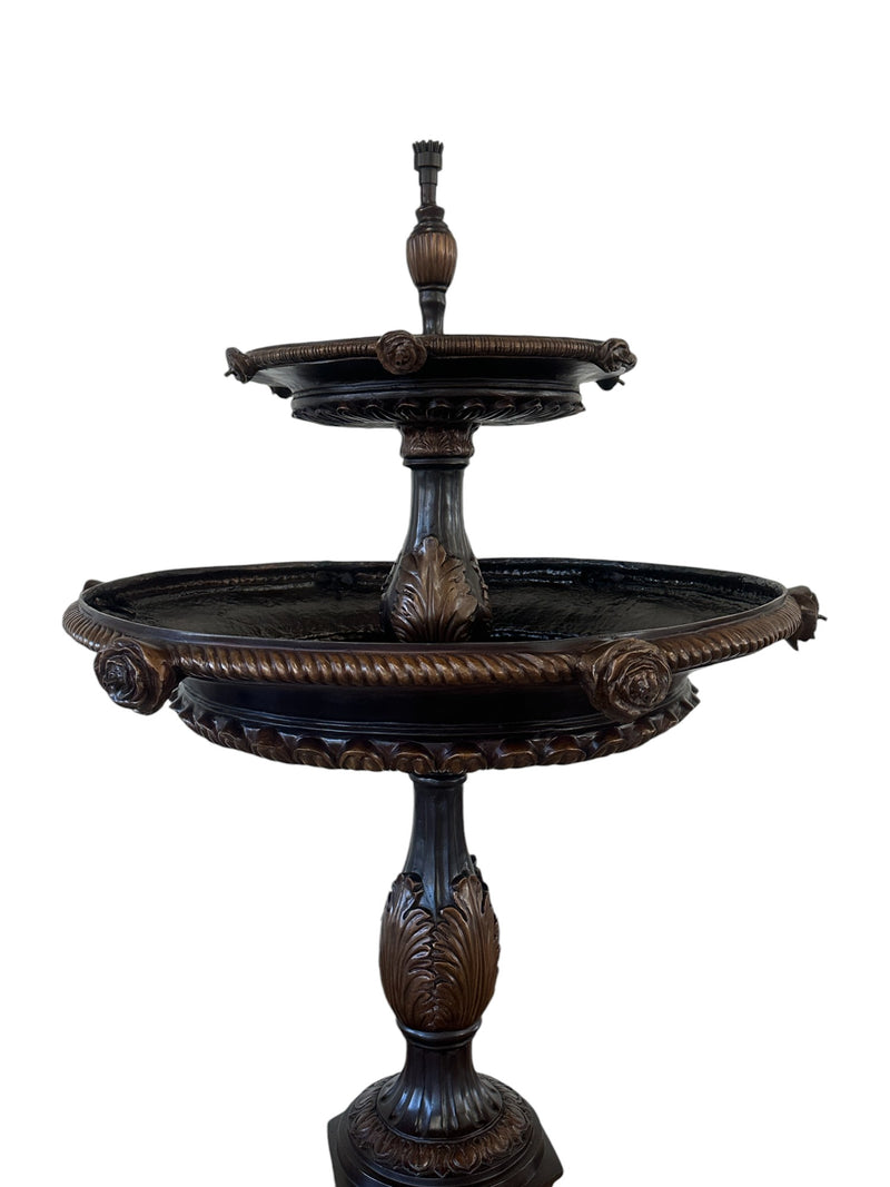 Two-Tiered Rose Tray Fountain