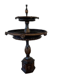 Two-Tiered Rose Tray Fountain