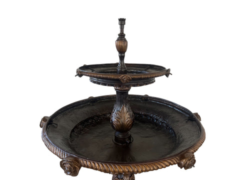 Two-Tiered Rose Tray Fountain