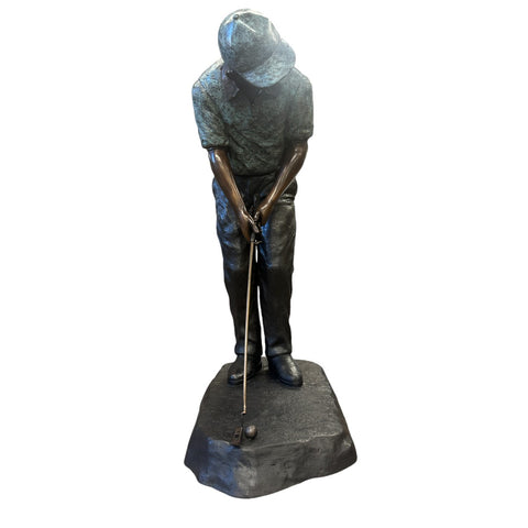 Winning Putt Golf Statue