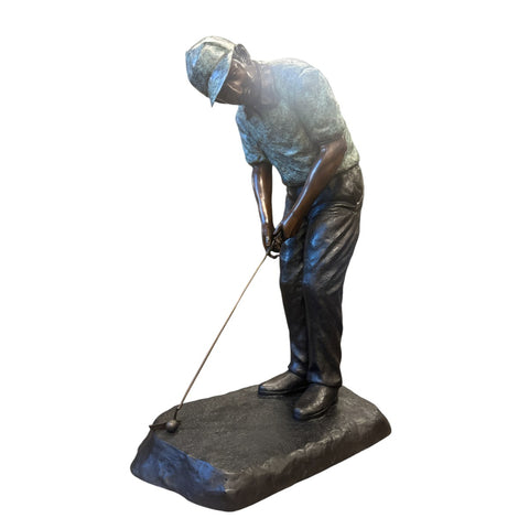 Winning Putt Golf Statue