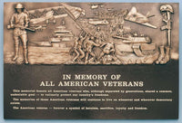 Memorial Plaque for Veterans