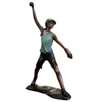 Fast Pitch Softball Statue