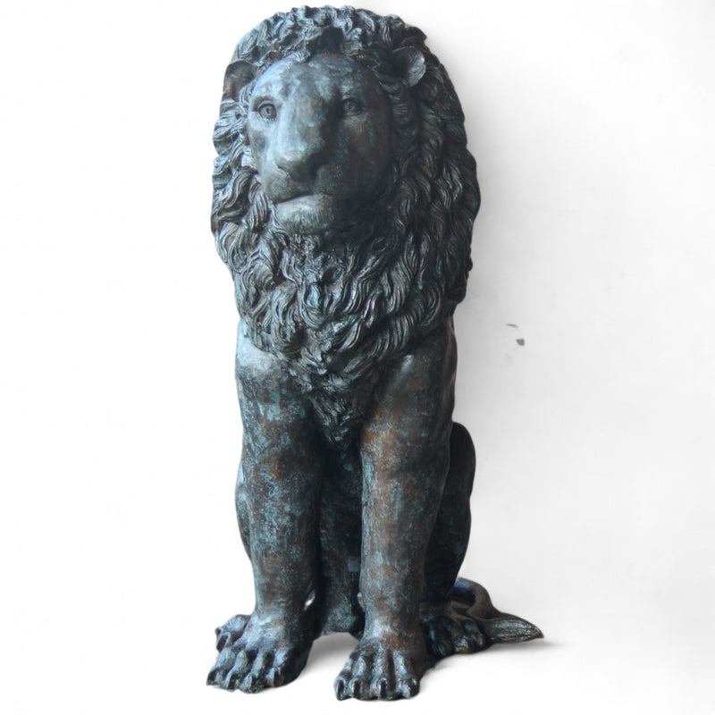 Classical Pair of Sitting Lions