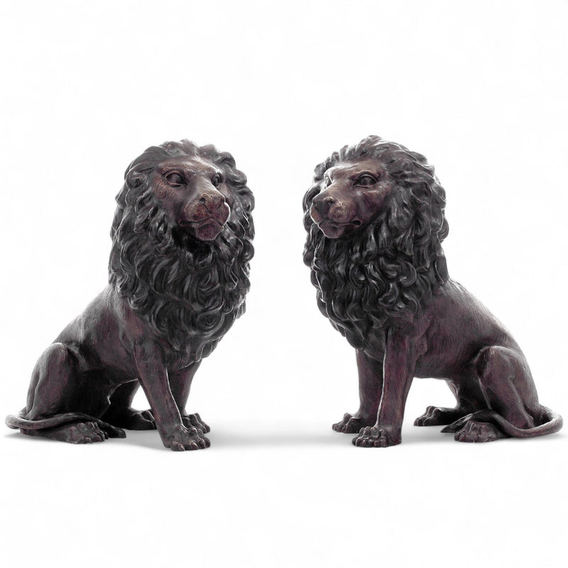 Bronze Lion Sculptures | Bronze Lion Statues | Bronze Animal Art