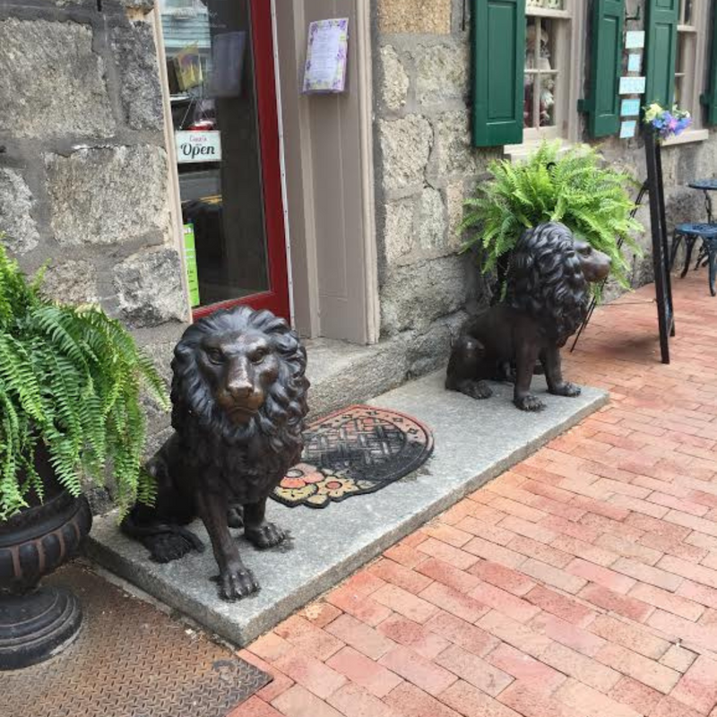 Bronze Lion Sculptures | Bronze Lion Statues | Bronze Animal Art - on location