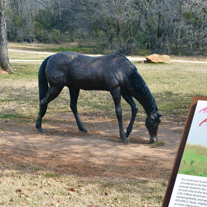 Life-Sized American Quarter Horse Bronze Animal Statue | Randolph Rose Collection