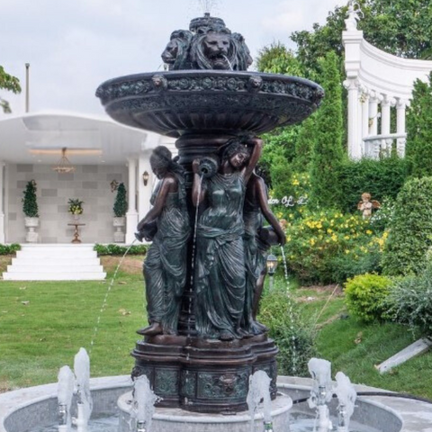 Four Seasons Lion Head Fountain