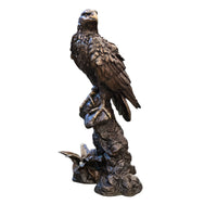 Guardian Eagle Statue in Brown