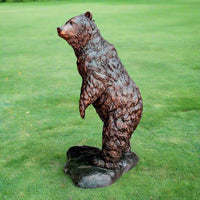 Bronze Standing Bear Statue