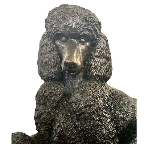 Bronze Poodle Statue