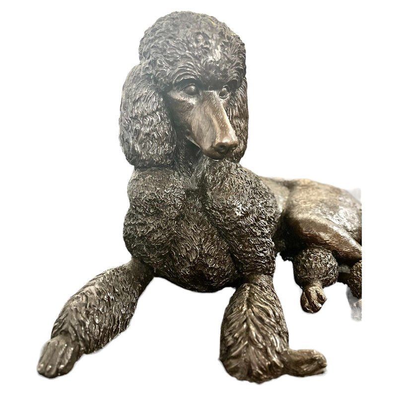 Bronze Poodle Statue