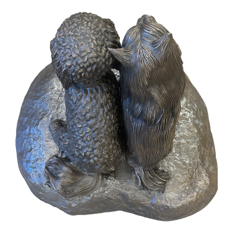 Bailey Terrier & Daisy Poodle Statue