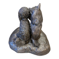 Bailey Terrier & Daisy Poodle Statue