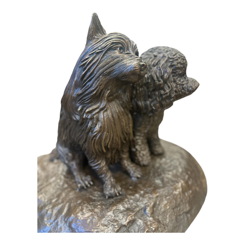 Bailey Terrier & Daisy Poodle Statue