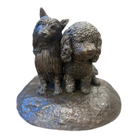 Bailey Terrier & Daisy Poodle Statue